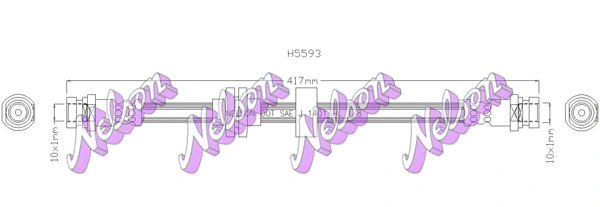 Brake Hose (H5593)