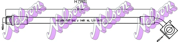 Brake Hose (H7801)