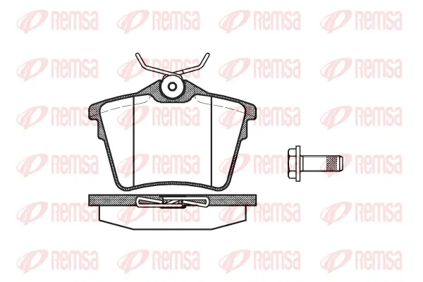 Brake Pad Set, disc brake (1103 00)