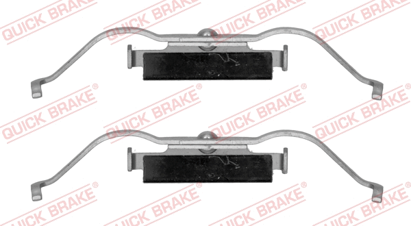 Accessory Kit, disc brake pad (109-1747)