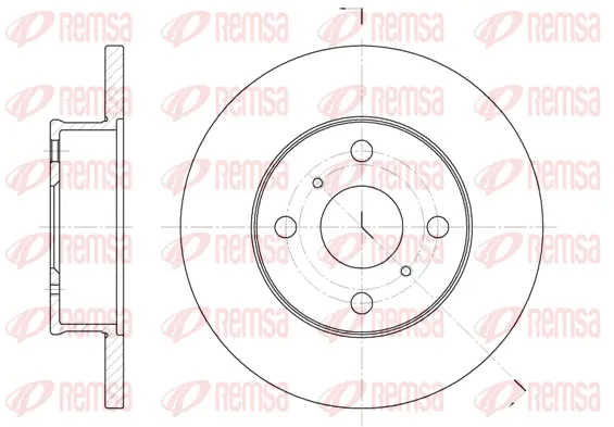 Brake Disc (6401 00)