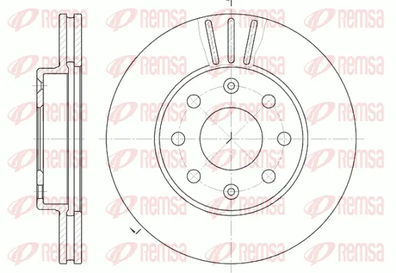 Brake Disc (6655 10)