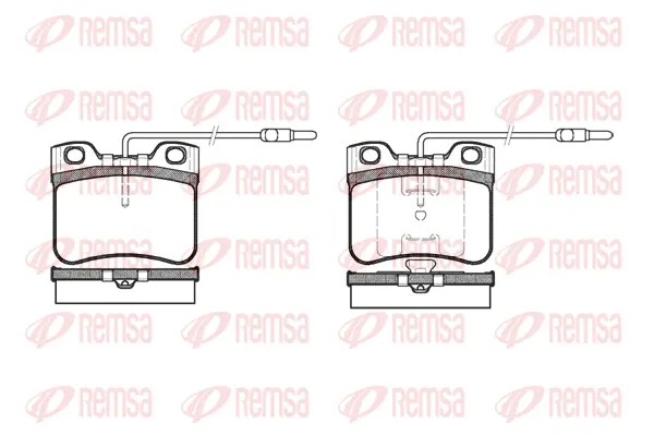 Brake Pad Set, disc brake (0247 14)
