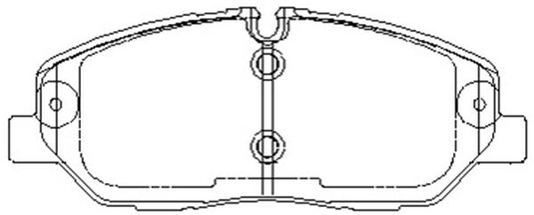 Brake Pad Set, disc brake (1226 52)