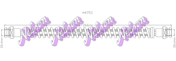 Brake Hose (H4753)