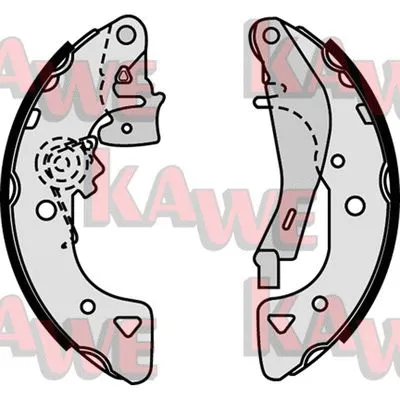 Brake Shoe Set (07540)