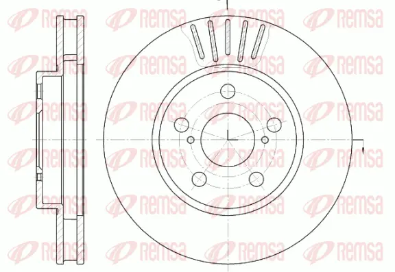 Brake Disc (6541 10)