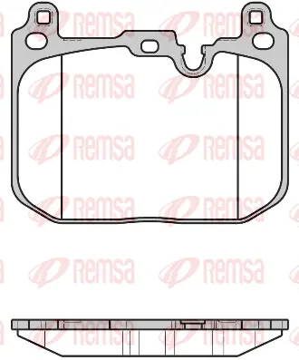 Brake Pad Set, disc brake (1680 00)