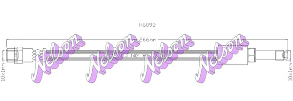 Brake Hose (H6092)