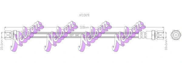 Brake Hose (H3309)