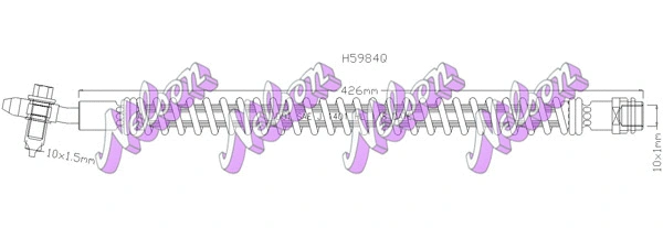 Brake Hose (H5984Q)