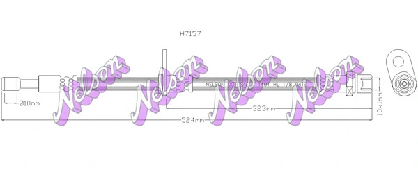 Brake Hose (H7157)