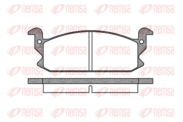 Brake Pad Set, disc brake (0177 00)