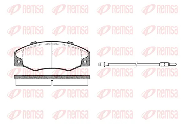 Brake Pad Set, disc brake (0220 02)