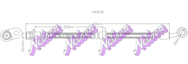 Brake Hose (H4838)
