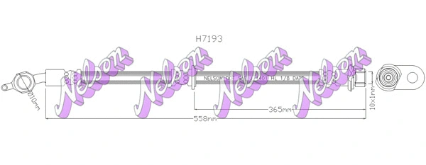 Brake Hose (H7193)