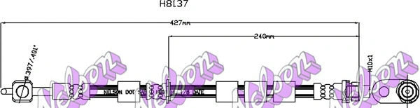 Brake Hose (H8137)