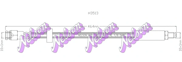 Brake Hose (H3513)