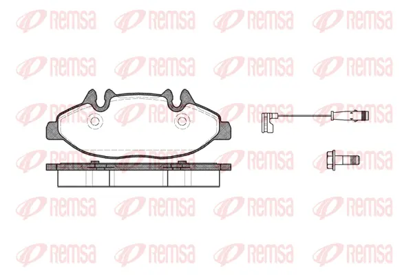 Brake Pad Set, disc brake (1109 02)