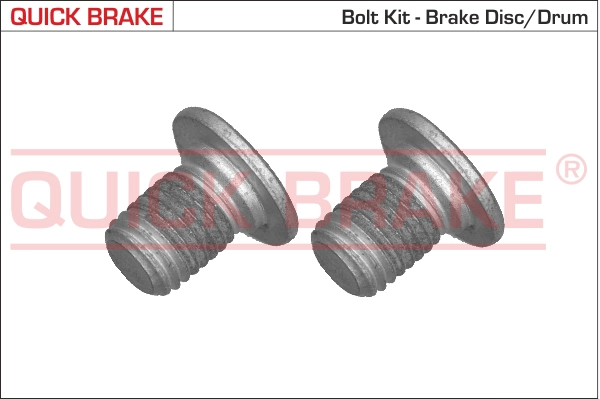 Bolt, brake disc (Q 11661K)