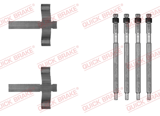 Accessory Kit, disc brake pad (109-0059)