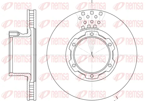 Brake Disc (61177 10)