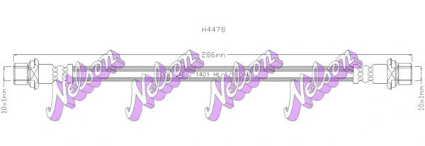Brake Hose (H4478)