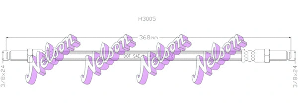 Brake Hose (H3005)