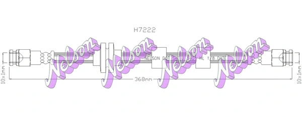 Brake Hose (H7222)