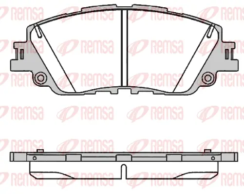 Brake Pad Set, disc brake (1787 00)