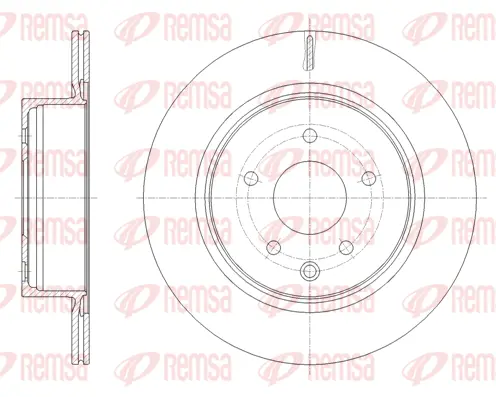 Brake Disc (61953 10)