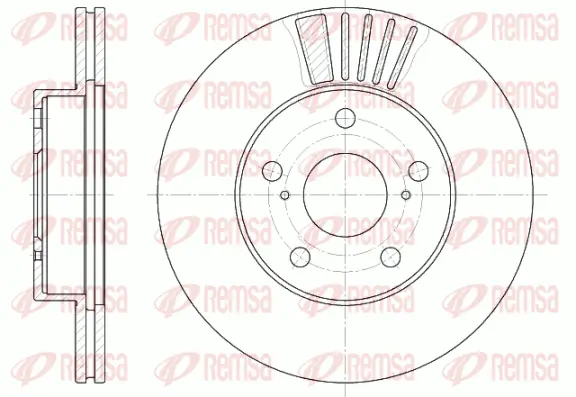 Brake Disc (6582 10)