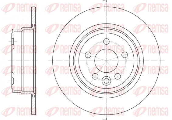 Brake Disc (6615 00)
