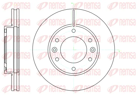Brake Disc (61026 10)
