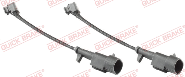 Warning Contact, brake pad wear (WS0280A)