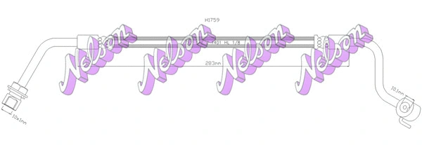 Brake Hose (H1759)