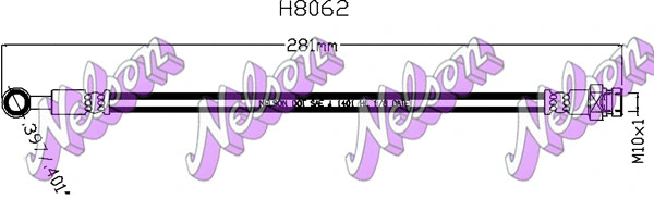 Brake Hose (H8062)