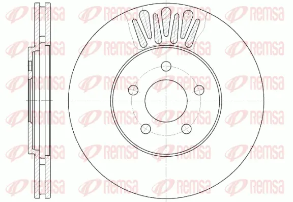 Brake Disc (61361 10)