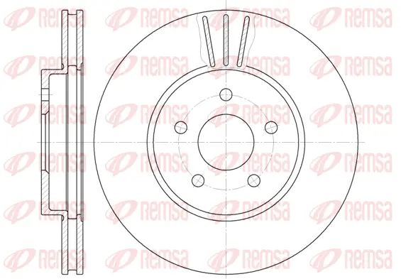 Brake Disc (6607 10)
