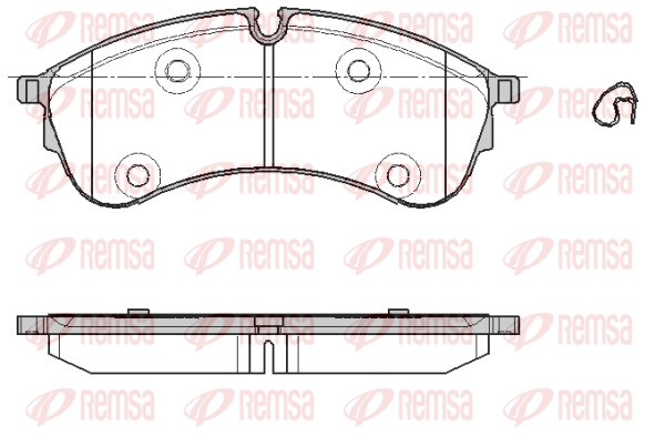 Brake Pad Set, disc brake (1847 00)