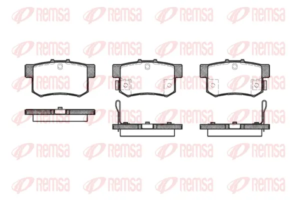 Brake Pad Set, disc brake (0325 22)