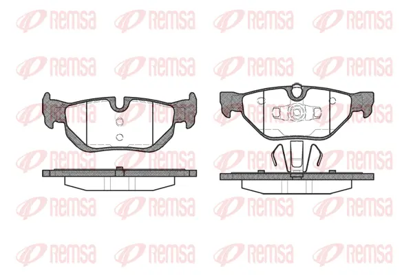 Brake Pad Set, disc brake (1145 00)