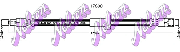 Brake Hose (H7608)