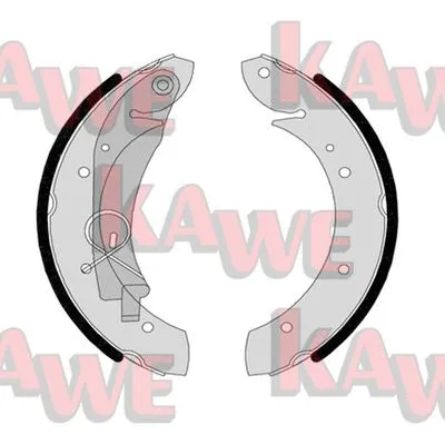 Brake Shoe Set (07420)