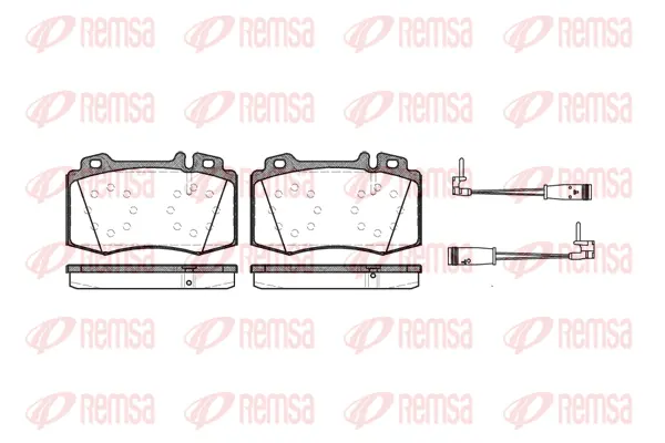 Brake Pad Set, disc brake (0769 02)