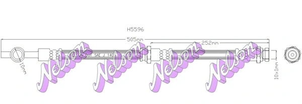Brake Hose (H5596)
