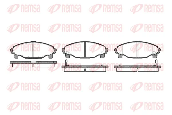 Brake Pad Set, disc brake (0501 02)