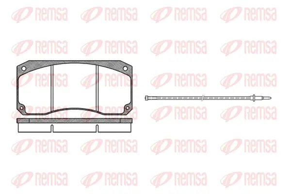 Brake Pad Set, disc brake (0346 02)