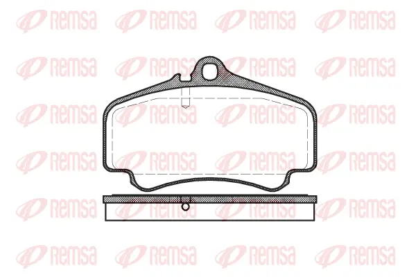 Brake Pad Set, disc brake (0863 00)