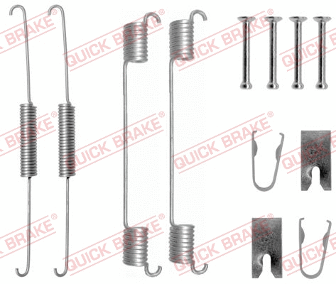Accessory Kit, brake shoes (105-0781)